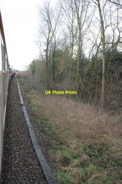 Photo 6"x4" Charter train pauses on the Colnbrook Branch West Drayton\/TQ0679 c2012