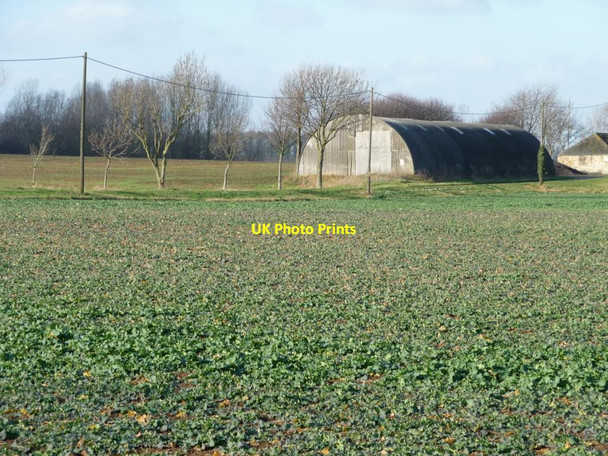 Photo 6"x4" Nissen hut at Bilham Grange Brodsworth c2012