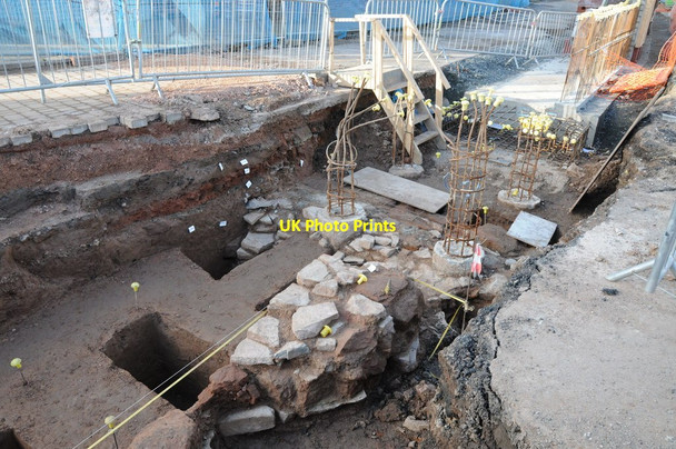 Photo 6"x4" Archaeological remains, Upton upon Severn Upton upon Severn c2012