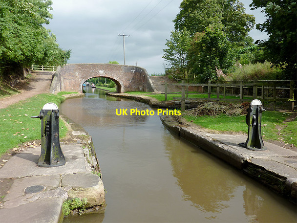 Photo 6"x4" Canal above Lock No 32 at Meaford, Staffordshire Stone\/SJ9034 c2011