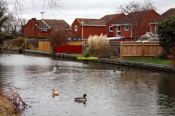 Photo 6"x4" Houses by the Oxford Canal Kidlington c2012