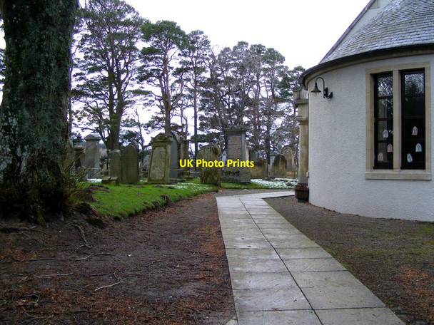 Photo 6"x4" Knockando Churchyard Upper Knockando c2012