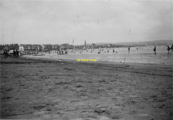 Photo 6"x4" Weymouth Beach Weymouth\/SY6779 c1930