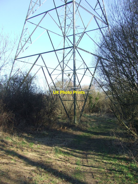 Photo 6"x4" Through The Pylon Hadleigh\/TM0242 c2012
