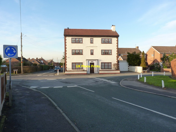 Photo 6"x4" Road junction in Bayston Hill Bayston Hill c2012