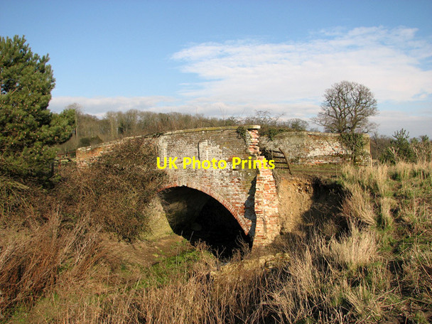 Photo 6"x4" Old bridge over the River Yox, Sibton Sibton c2012
