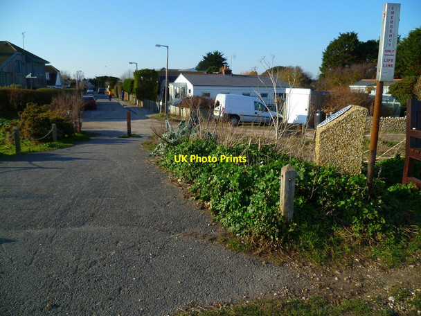 Photo 6"x4" Short path to East Beach East Beach c2012