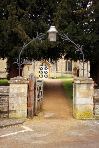 Photo 6"x4" The gate to St Mary's Church in Kidlington Kidlington c2012