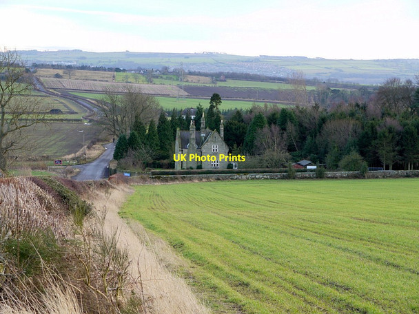 Photo 6"x4" Whittle Dene House Harlow Hill\/NZ0768 c2012
