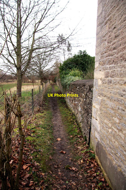 Photo 6"x4" Footpath to Mill End Kidlington c2012