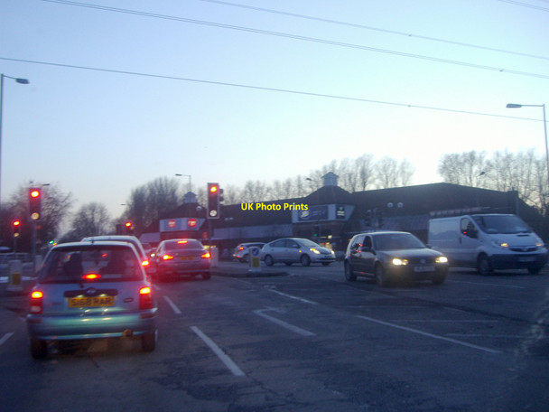 Photo 6"x4" Brookfield Retail Park from Halfhide Lane Cheshunt c2012
