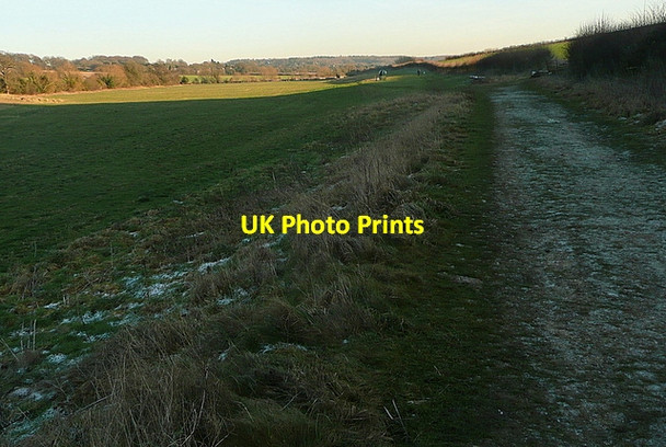 Photo 6"x4" Footpath along the Misbourne valley Amersham c2012