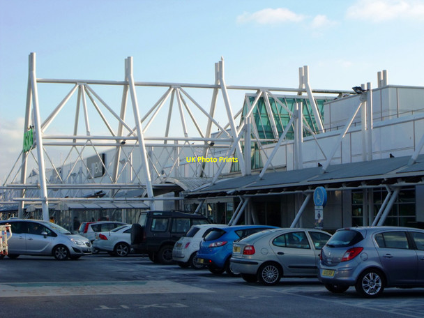Photo 6"x4" Disable car park, ASDA, Eastbourne Langney c2012