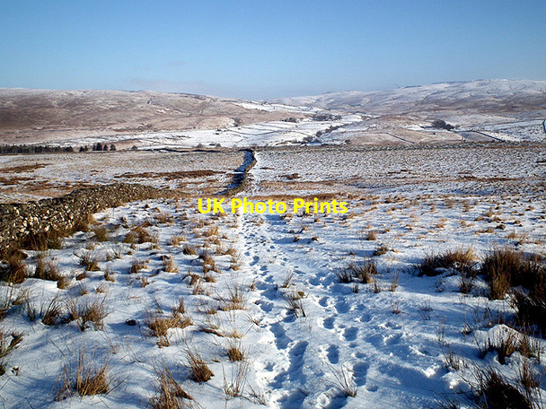Photo 6"x4" On the path to Park Fell and Ingleborough Ribble Head\/SD7779 c2012