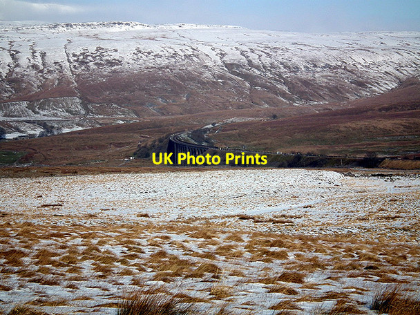 Photo 6"x4" Ribblehead Viaduct and Whernside Ribble Head\/SD7779 c2012