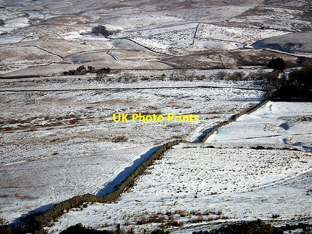 Photo 6"x4" New Close and Colt Park viewed from Park Fell Ribble Head\/SD7779 c2012