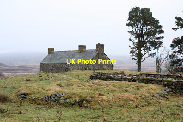 Photo 6"x4" Ruined mill at Easter Crannich Loch Mhic Le\u00f2id c2012