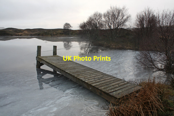 Photo 6"x4" Jetty, Loch Mhic Leoid Loch Mhic Le\u00f2id c2012