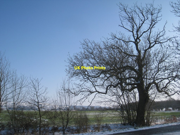 Photo 6"x4" View towards the Wolds Claxby c2012