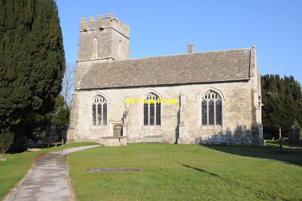Photo 6"x4" Moreton Valence church Moreton Valence c2012