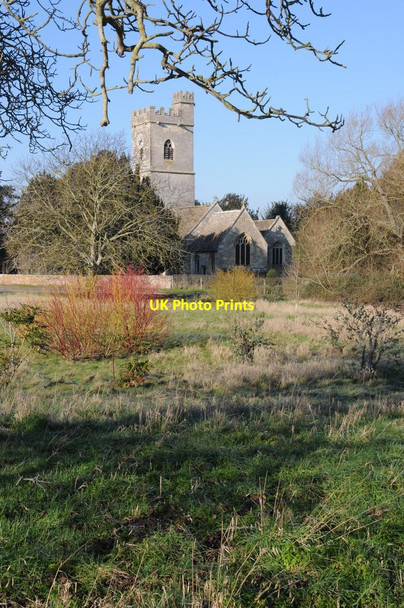 Photo 6"x4" Whitminster church Wheatenhurst c2012