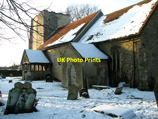 Photo 6"x4" The church of All Saints and St Margaret, Chattisham Chattisham c2012 P1