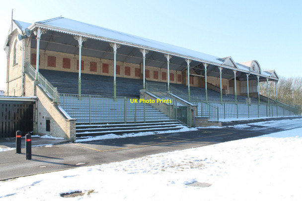 Photo 6"x4" Grandstand of old Racecourse, Lincoln Lincoln c2012