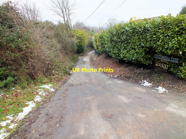 Photo 6"x4" Stocksbridge Lane Coombe Bissett c2012