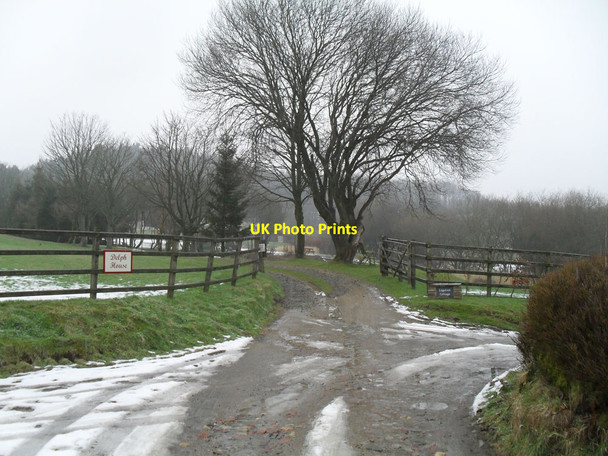 Photo 6"x4" Entrance to Delph House Edge Fold\/SD7218 c2012