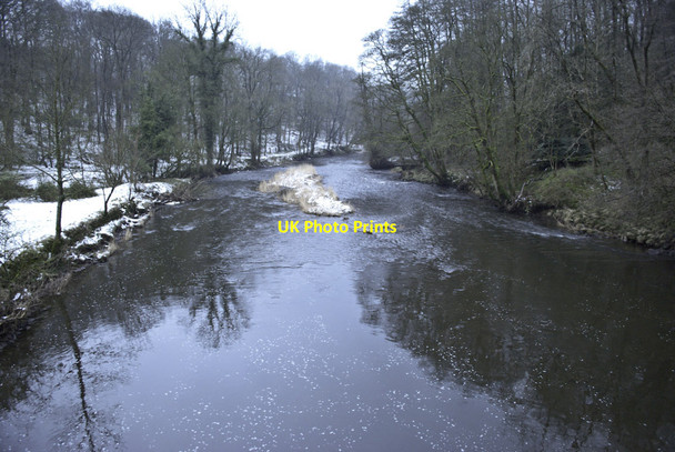 Photo 6"x4" View from Gisburn Bridge Gisburn c2012