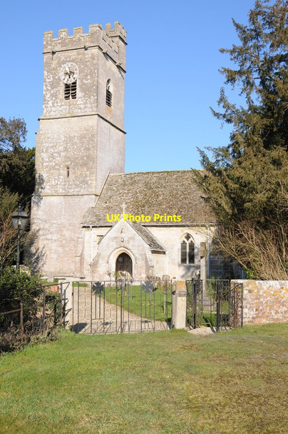 Photo 6"x4" Whitminster church Wheatenhurst c2012