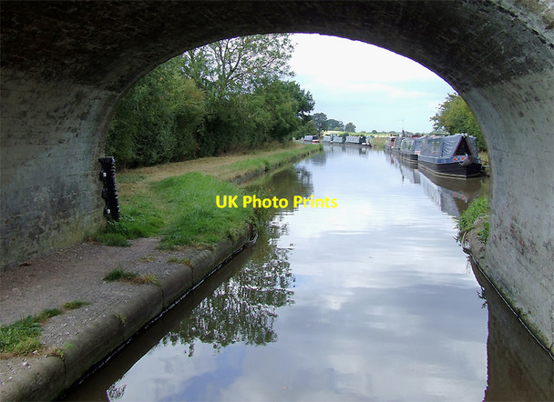 Photo 6"x4" Moorings by Bullock's Bridge near High Offley, Shropshire Grub Street c2011