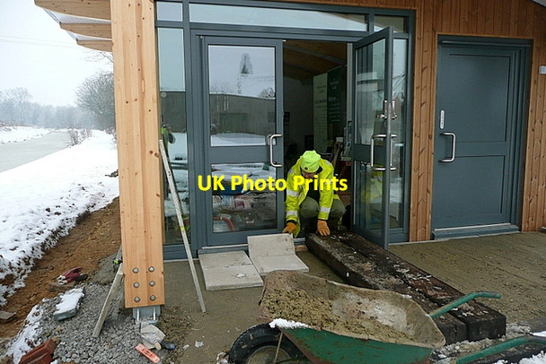 Photo 6"x4" Getting the visitor centre ready Loxwood c2012
