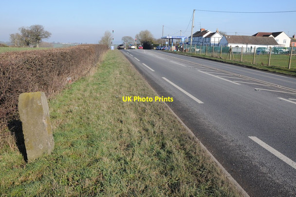 Photo 6"x4" Milestone and A38, Claypits Claypits\/SO7605 c2012