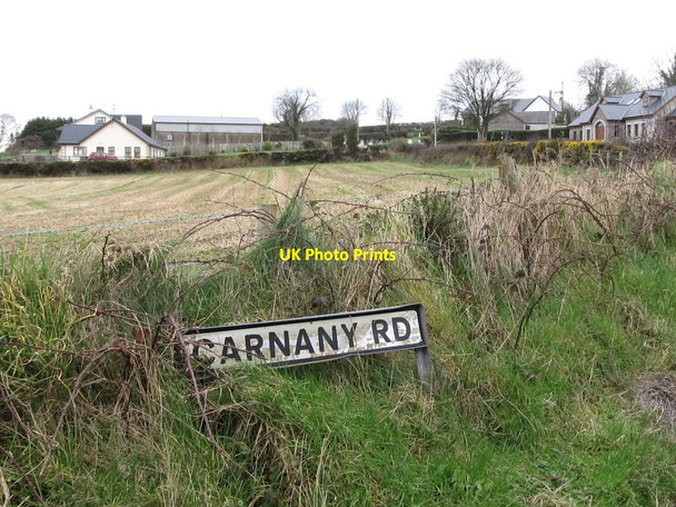 Photo 6"x4" The southern end of Carnany Road Mayobridge c2012