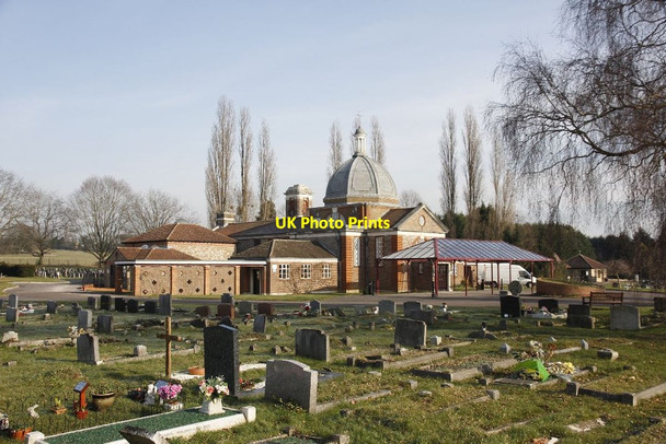 Photo 6"x4" Reading Crematorium Reading c2012