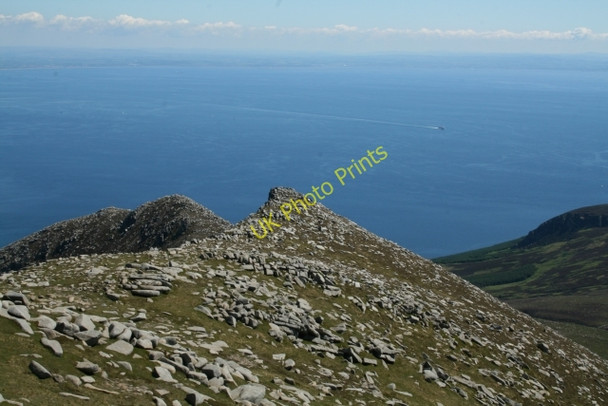 Photo 6"x4" Top of Am Binnein Corrie\/NS0243 c2008