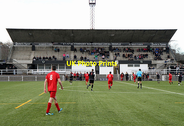 Photo 6"x4" The first match on the new 3G pitch at Netherdale, Galashiels Galashiels c2012