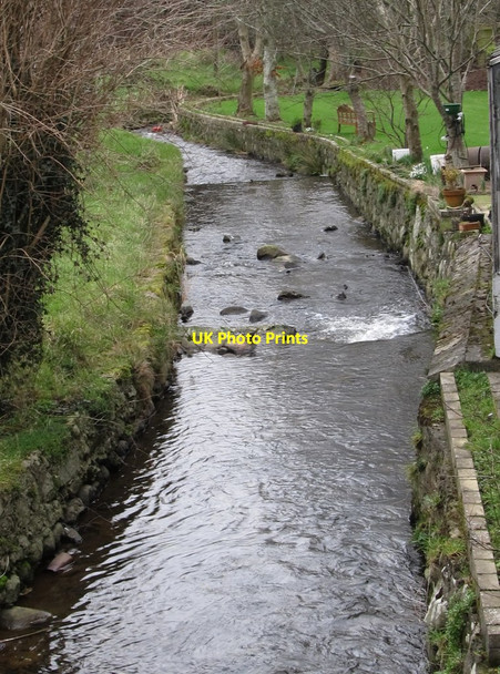Photo 6"x4" The canalised Clanrye River north of the B8 at Mayobridge Mayobridge c2012