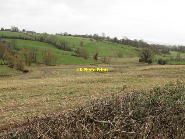 Photo 6"x4" The Clanrye Valley immediately downstream of Cullion Bridge Mayobridge c2012