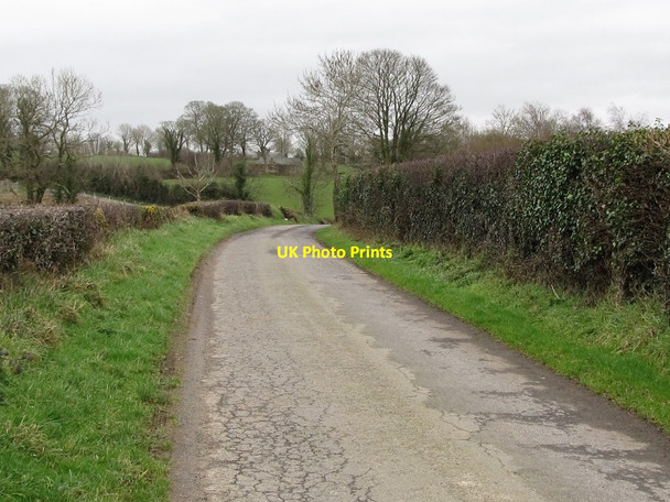 Photo 6"x4" Minor, unnamed, lane linking Ballykeel and Lurgancahone Roads Rathfriland c2012