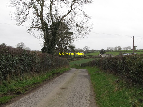 Photo 6"x4" View west towards the junction with the Ballykeel Road Rathfriland c2012