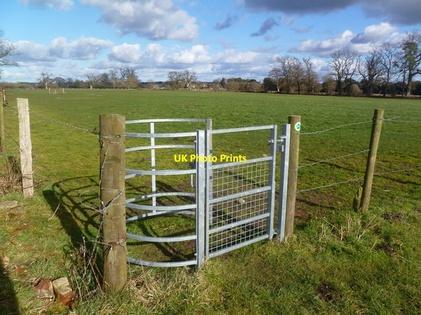 Photo 6"x4" Harbridge, kissing gate Lower Turmer c2012