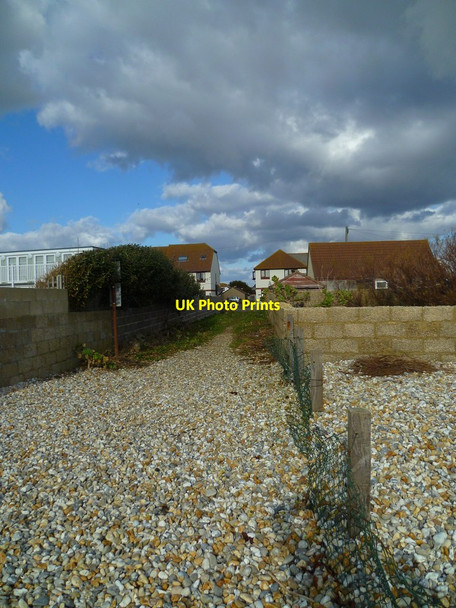 Photo 6"x4" Path from beach to East Bracklesham Drive Bracklesham c2012