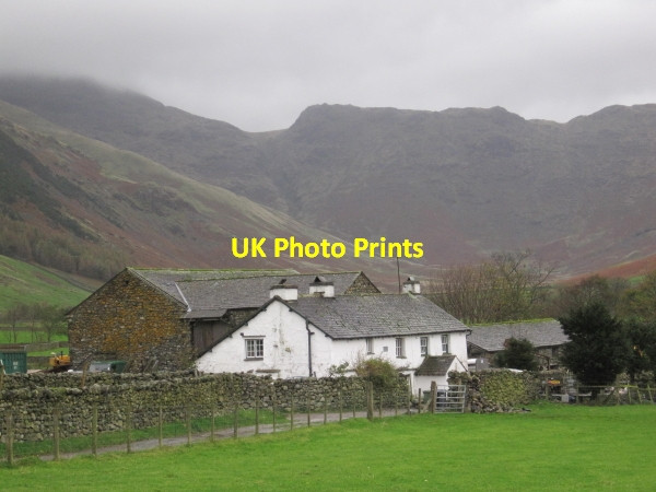 Photo 6"x4" Wall End, Langdale Little Langdale c2011
