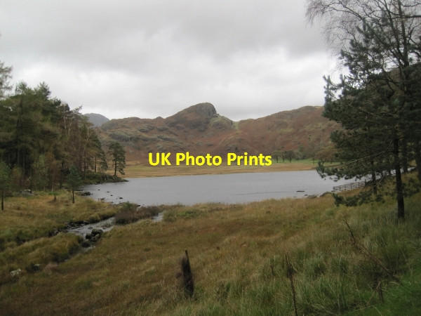 Photo 6"x4" Blea Tarn and Side Pike Little Langdale c2011