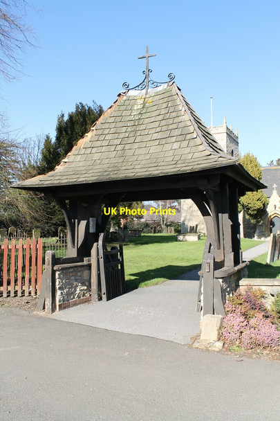Photo 6"x4" Lych Gate, All Saints' church, Swinderby Swinderby c2012