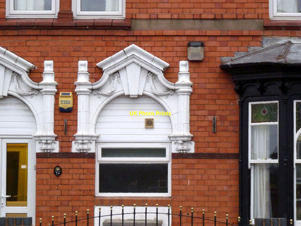 Photo 6"x4" Porch hood, 54 Coalway Road Wolverhampton c2012