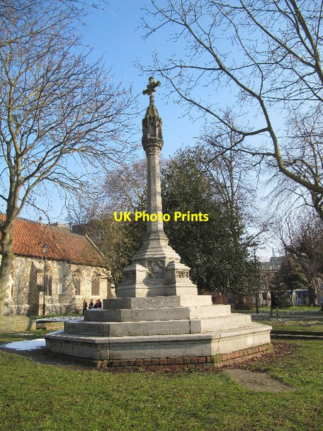 Photo 6"x4" Cross at St Mary's Butts Reading c2012
