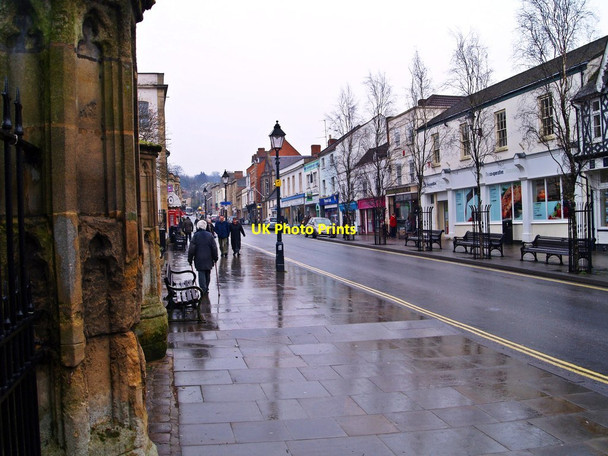 Photo 6"x4" High Street Glastonbury c2012